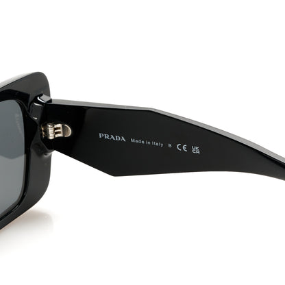 Prada Acetate Symbole Sunglasses SPR 08Y Black 6 of 8