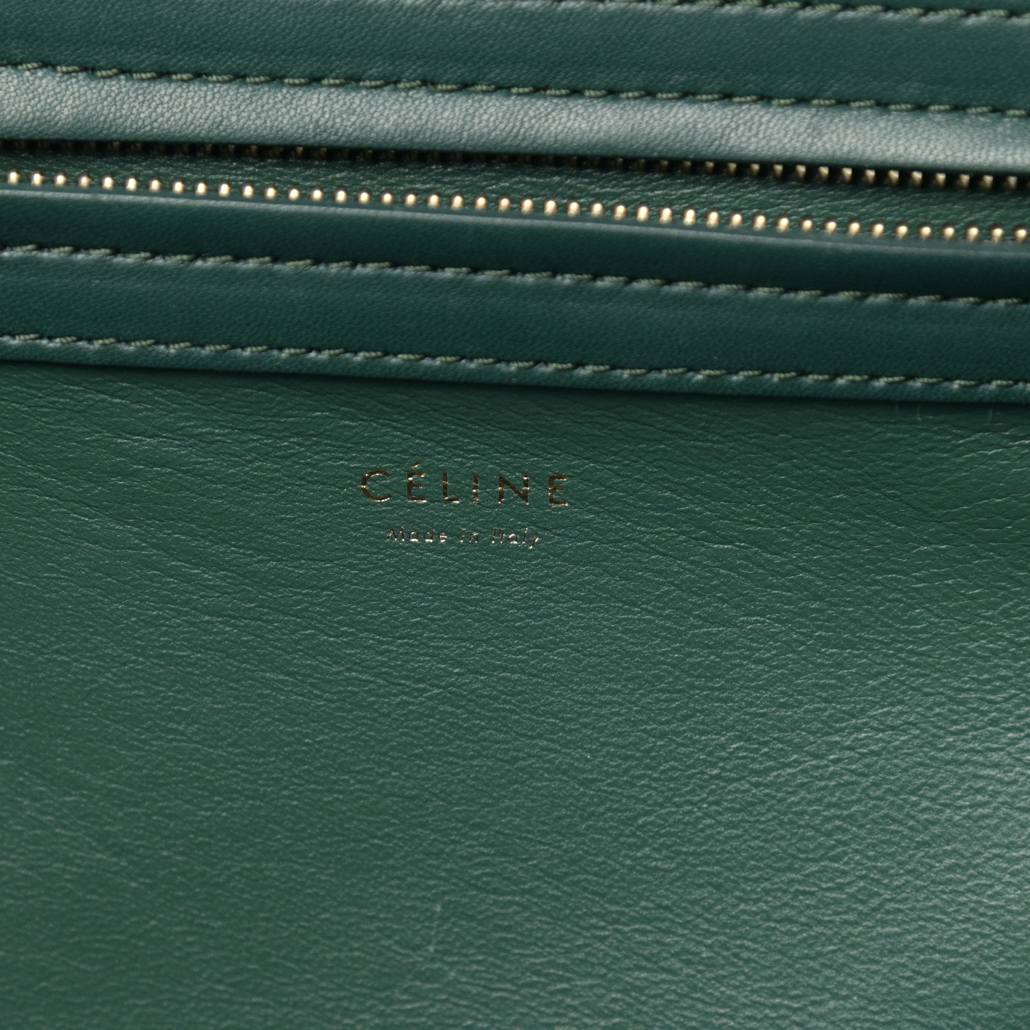 Celine Pony Hair Medium Phantom Luggage Jade 6 of 14