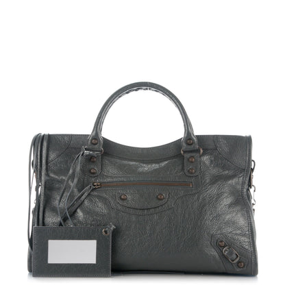 Balenciaga Agneau Classic Hardware City Gris Fossile 1 of 7