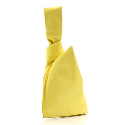 Bottega Veneta Calfskin Mini BV Twist Yellow 3 of 11