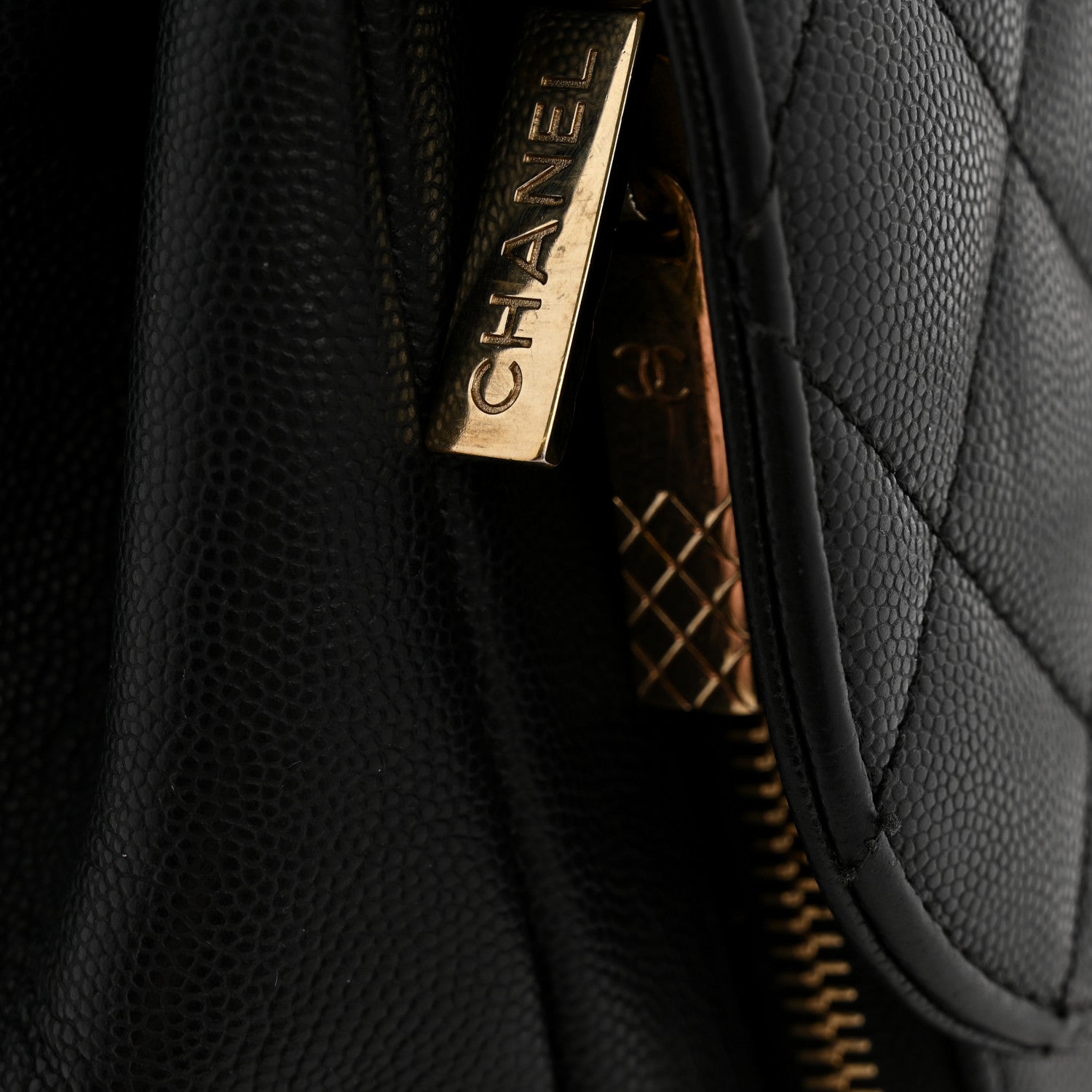 Chanel Caviar Quilted Large Business Affinity Flap Black 14 of 14