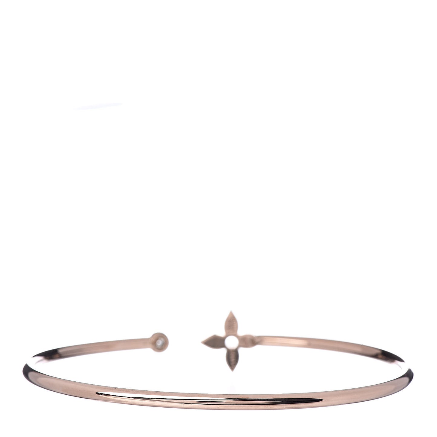18K Pink Gold Diamond Idylle Blossom Twist Bracelet