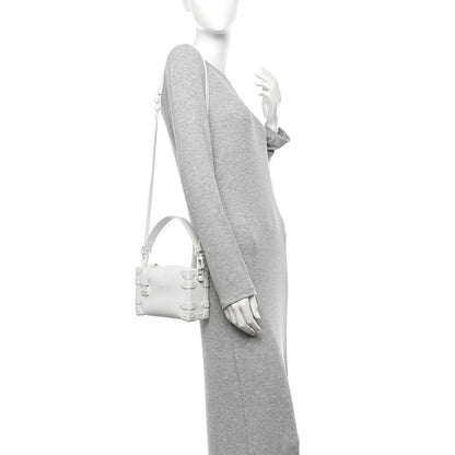 Louis Vuitton Calfskin Side Trunk PM Off White 2 of 9