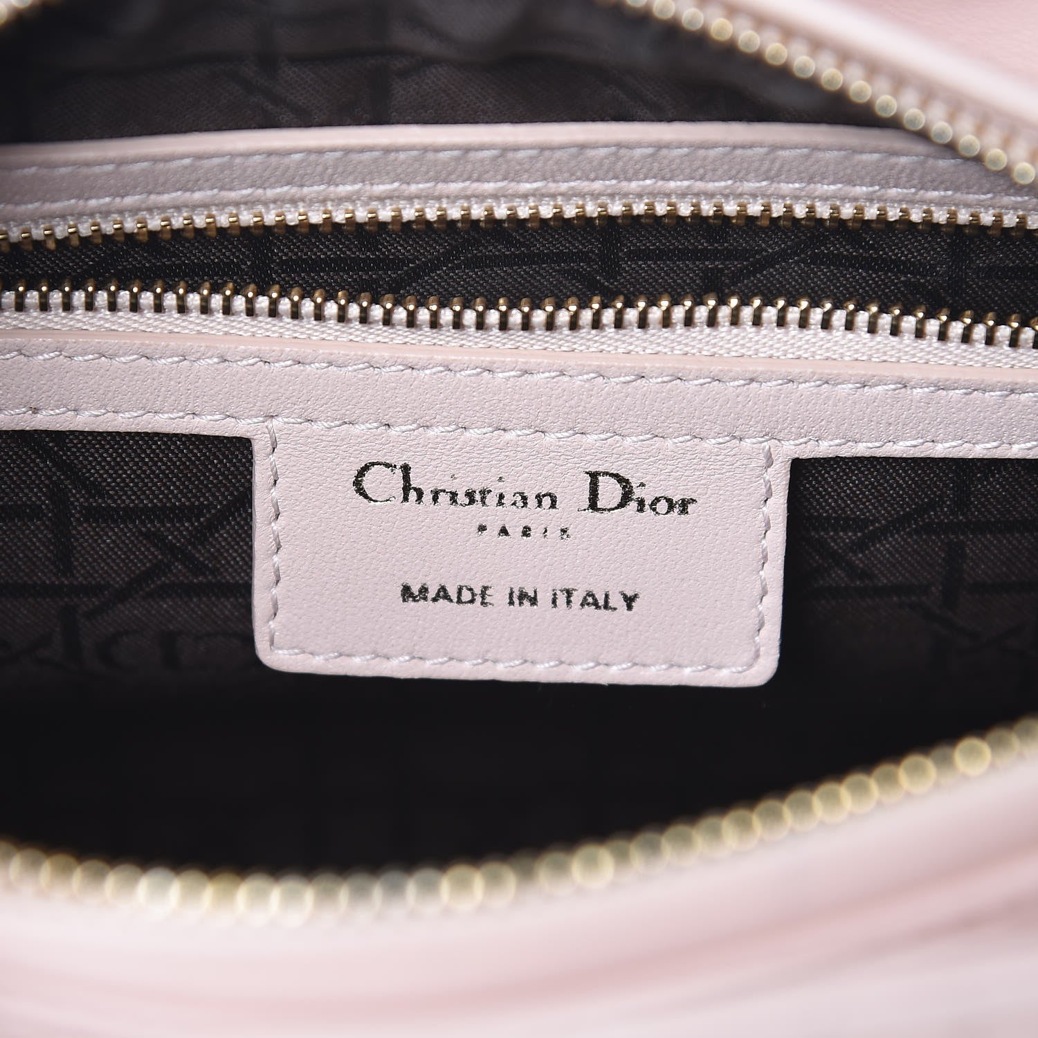 Christian Dior Lambskin Cannage Medium Lady Dior Light Pink 6 of 8