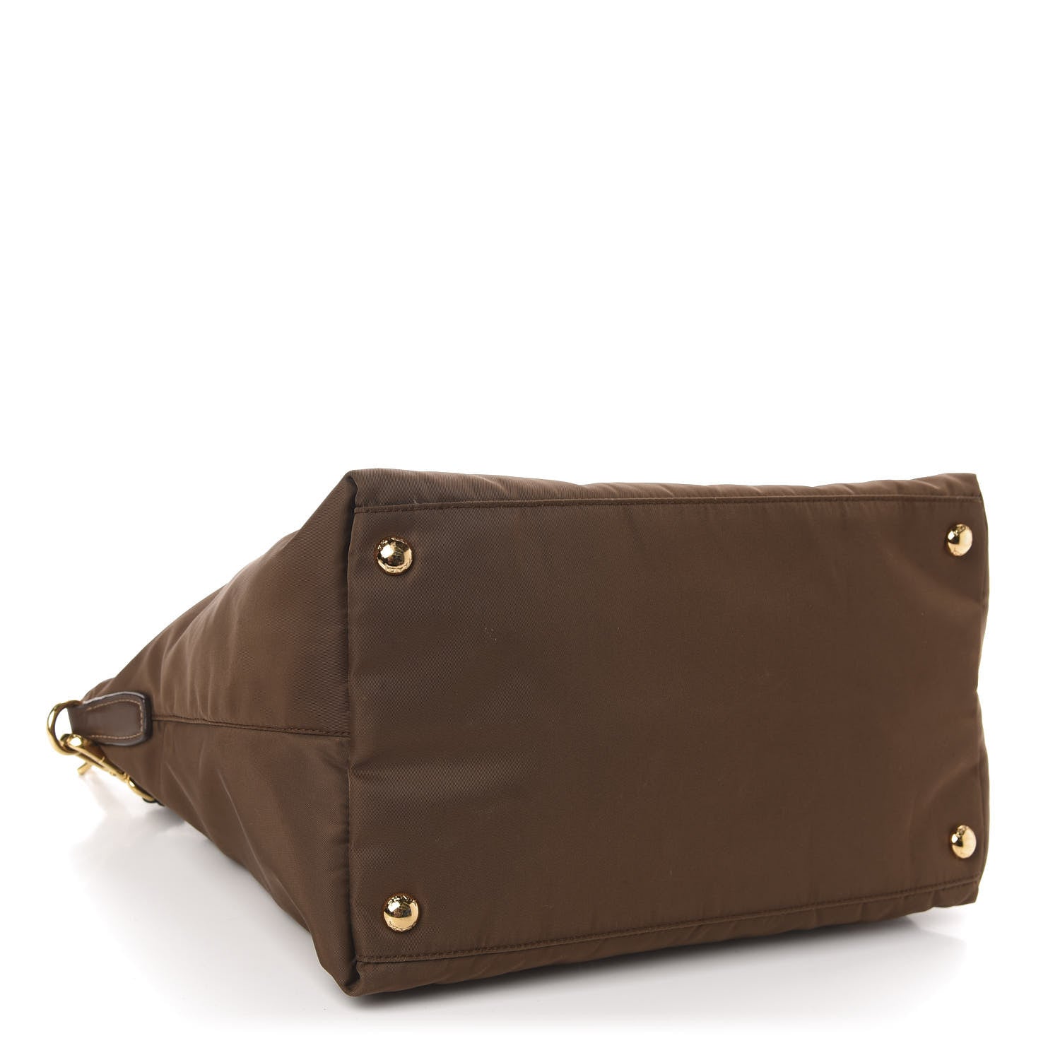 Prada Saffiano Tessuto Nylon Tote Corinto 4 of 14