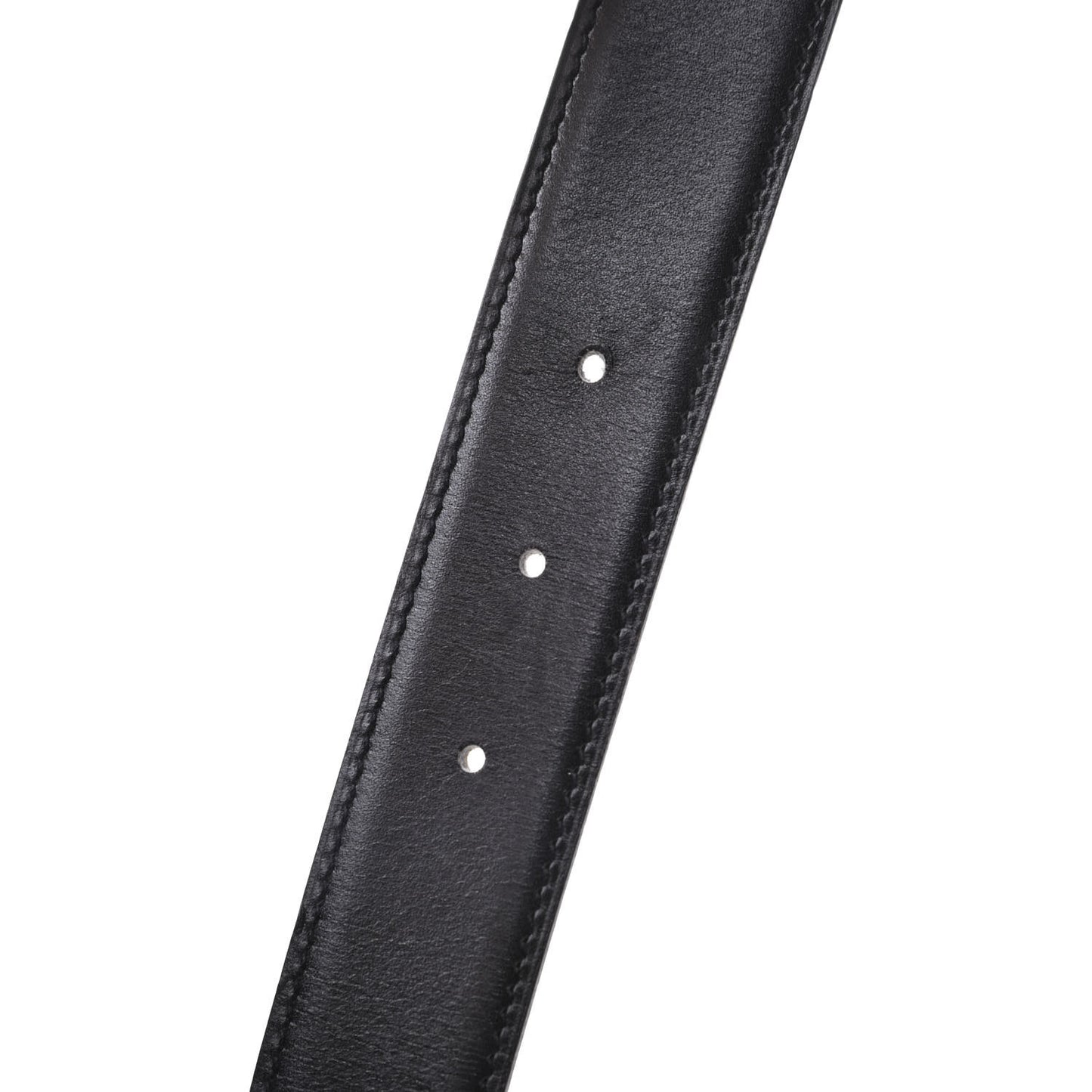 Box Epsom 32mm H Belt 65 Black Gold