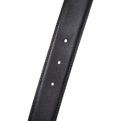 Hermes Box Epsom 32mm H Belt 65 Black Gold 5 of 6