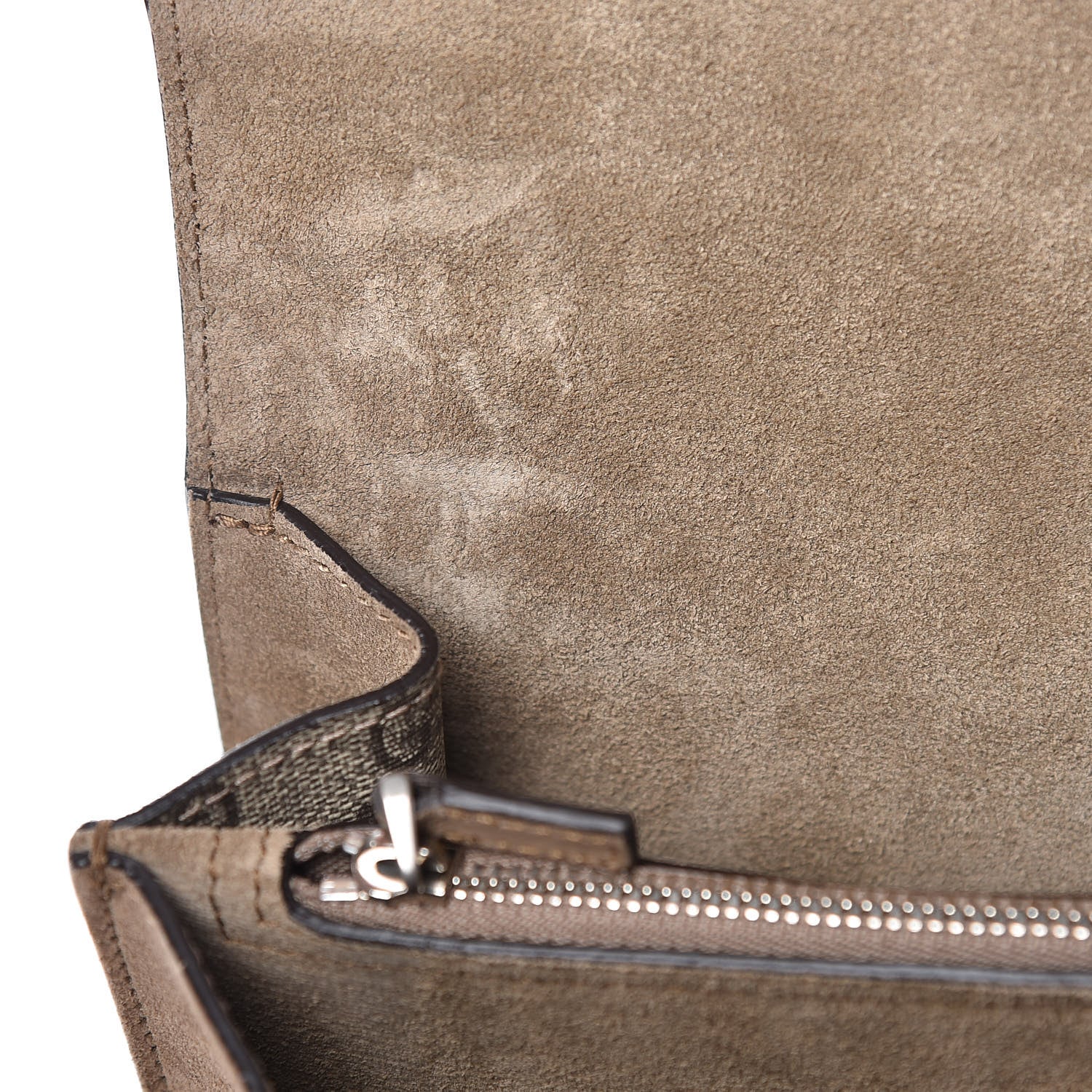 Gucci GG Supreme Monogram Small Dionysus Shoulder Bag Taupe 13 of 14