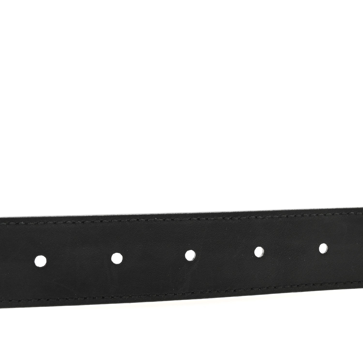Gucci Calfskin Double G 30mm Belt 90 36 Black 4 of 5