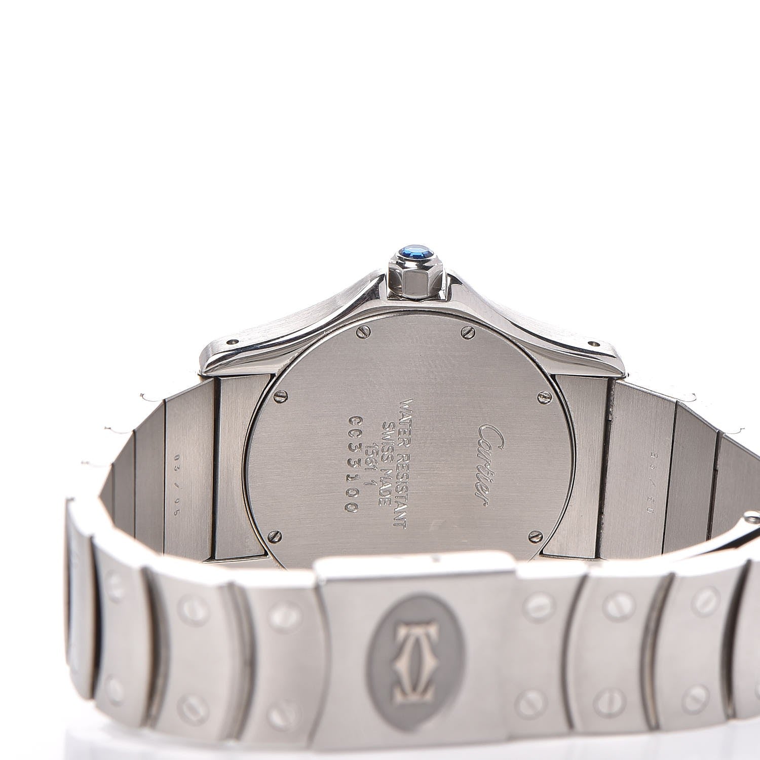 Cartier Stainless Steel 29mm Santos Cougar Quartz Watch 5 of 6