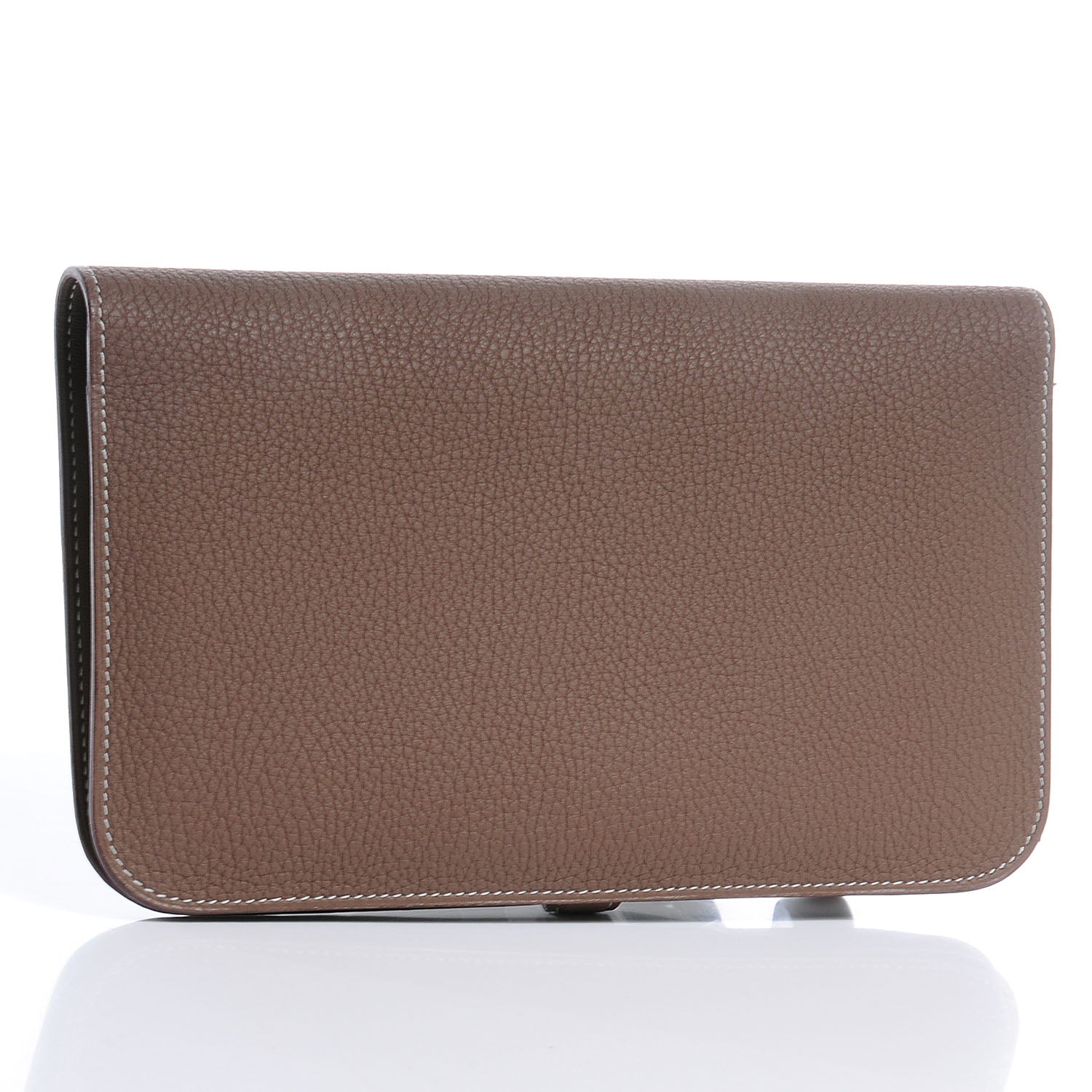 Hermes Togo Dogon Combined Wallet Etoupe 3 of 9
