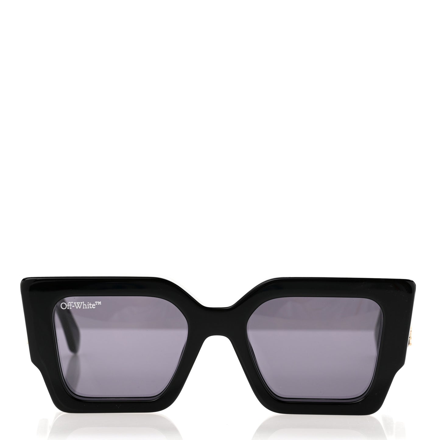 Acetate Square The Sun Sunglasses Black