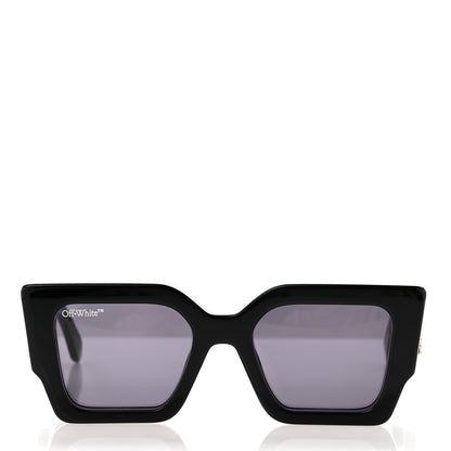 Off-White Acetate Square The Sun Sunglasses Black 2 of 7