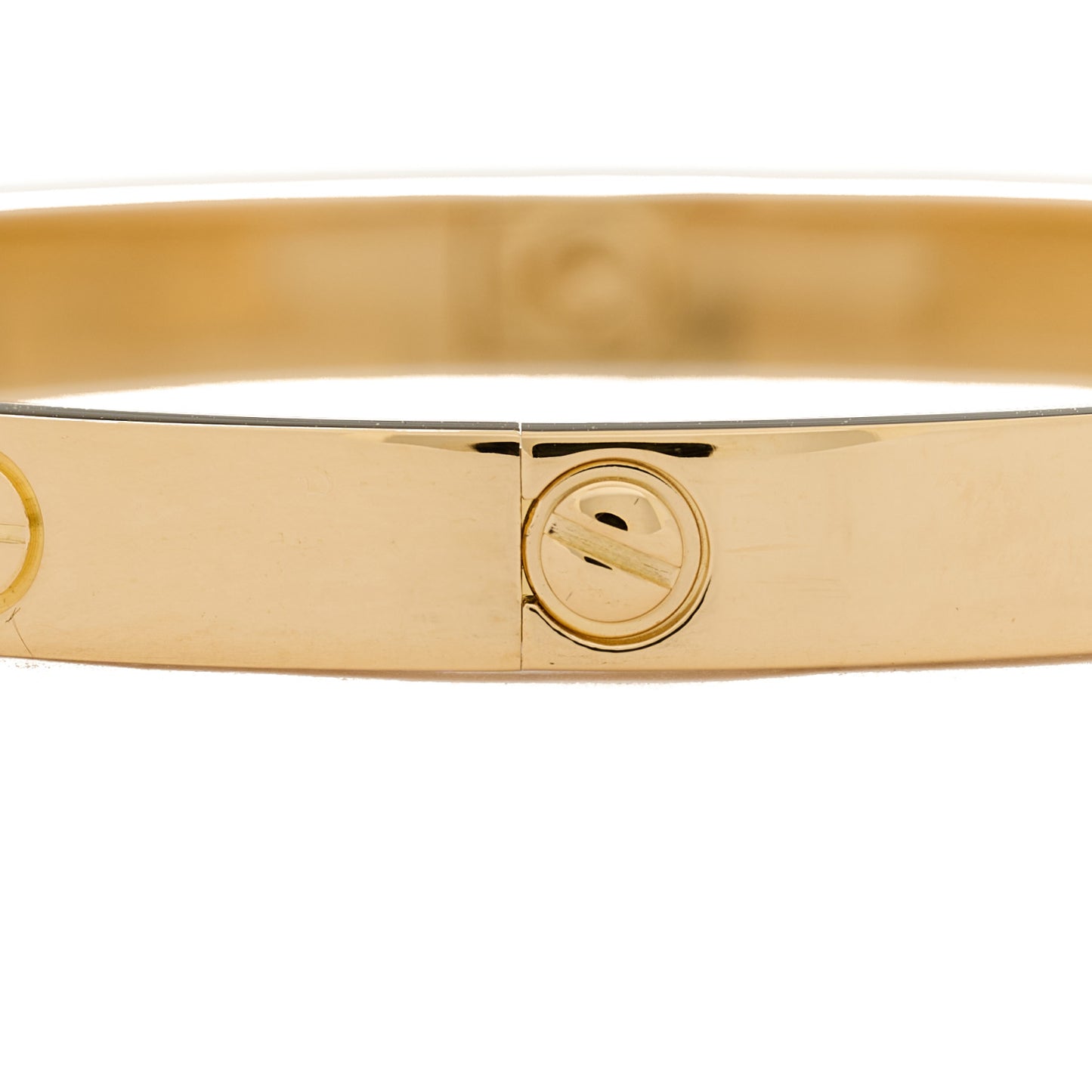 18K Yellow Gold LOVE Bracelet 19