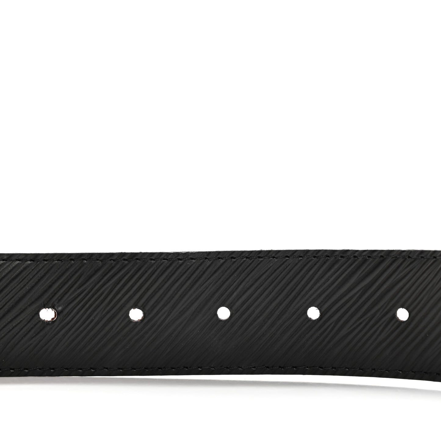 Monogram Epi 35mm LV Circle Reversible Belt 80 32 Black