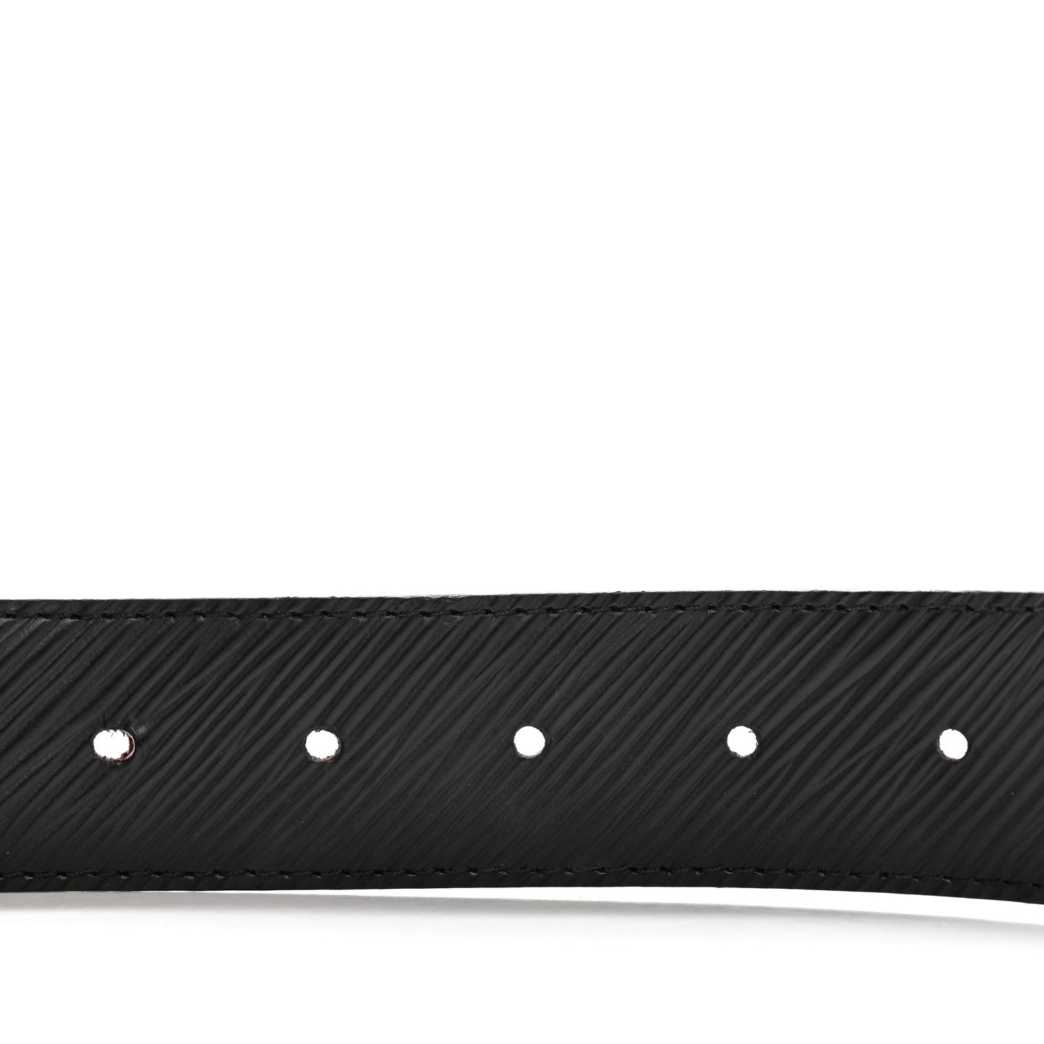 Louis Vuitton Monogram Epi 35mm LV Circle Reversible Belt 80 32 Black 4 of 7