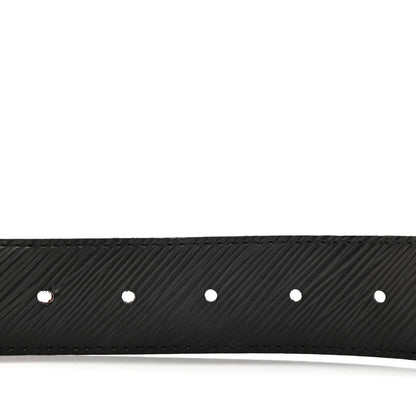 Louis Vuitton Monogram Epi 35mm LV Circle Reversible Belt 80 32 Black 4 of 7