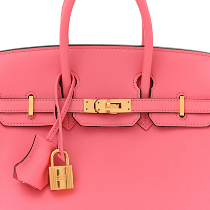 Hermes Swift Birkin 25 Rose Azalee 8 of 12