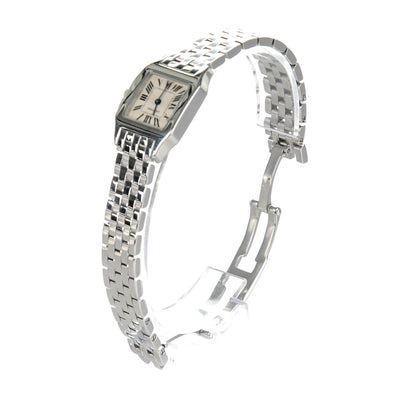 Cartier Stainless Steel 20mm Santos Demoiselle Quartz Watch 3 of 8