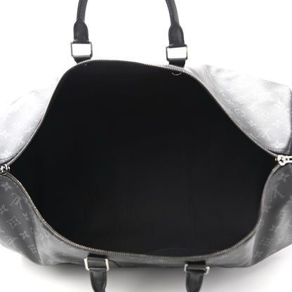 Louis Vuitton Monogram Eclipse Keepall Bandouliere 55 5 of 11