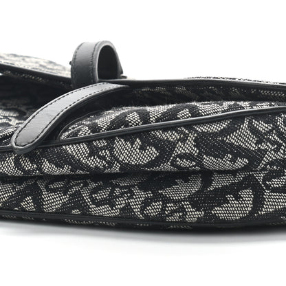 Christian Dior Monogram Saddle Bag Black 9 of 9