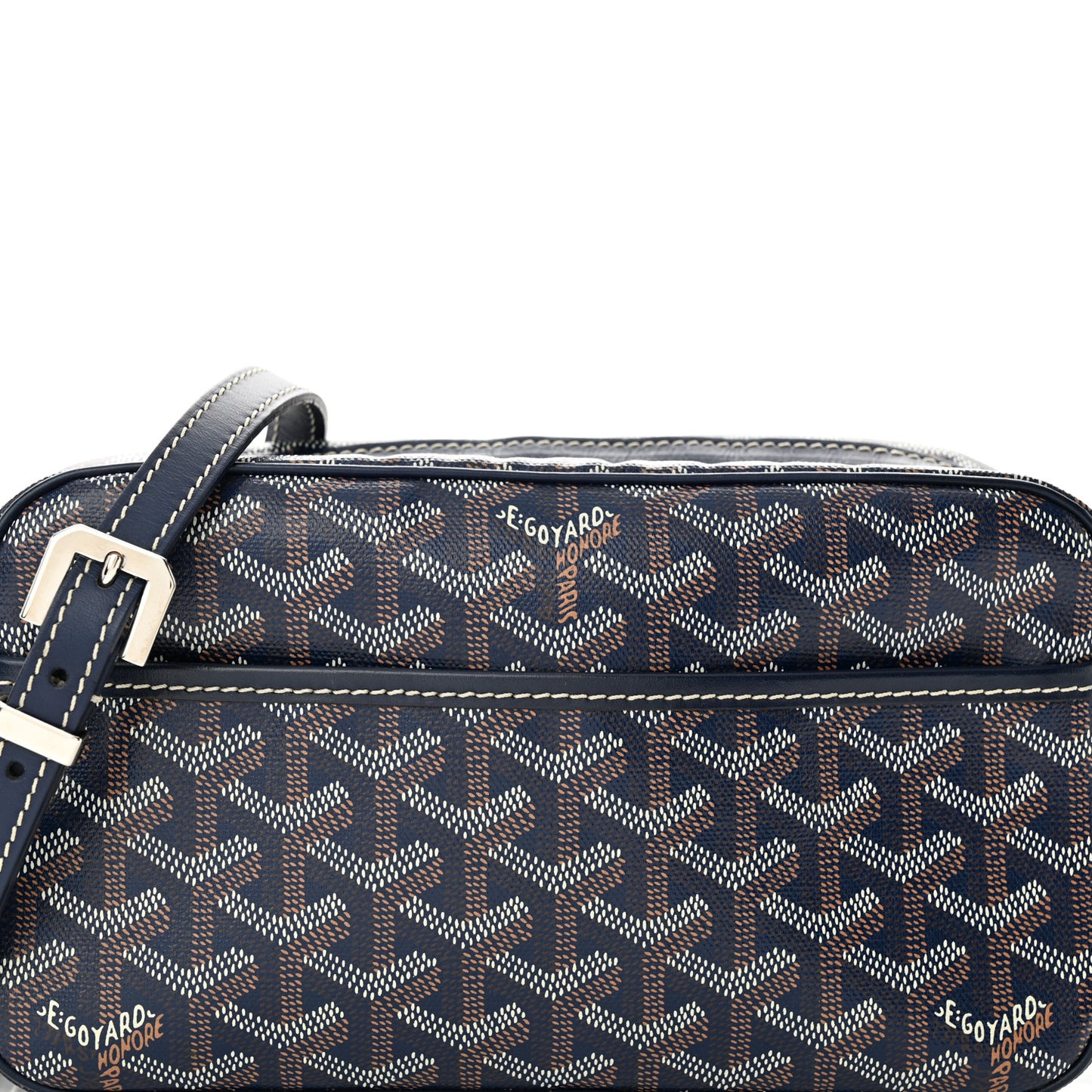 Goyardine Sac Cap Vert Navy