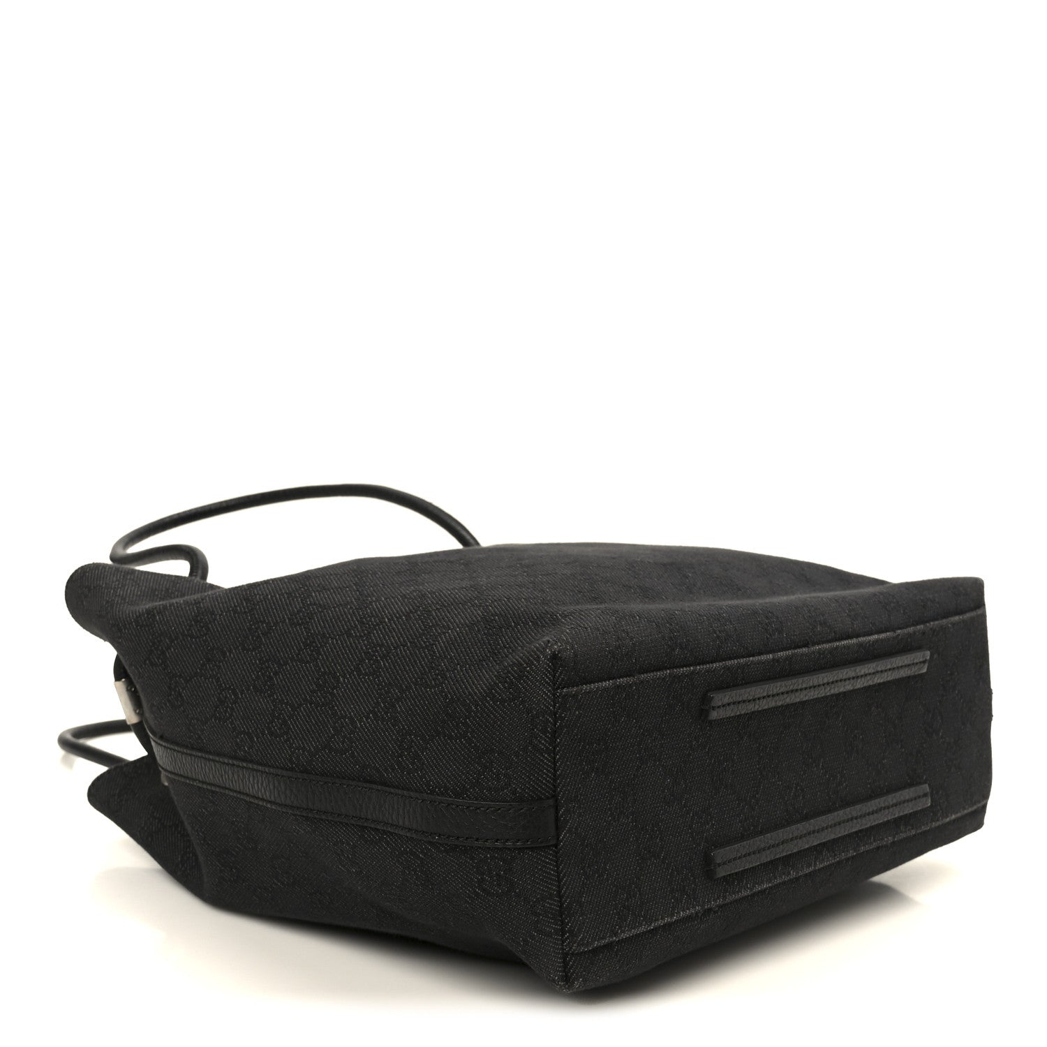 Gucci Canvas Monogram Gifford Shopping Tote Black 4 of 11