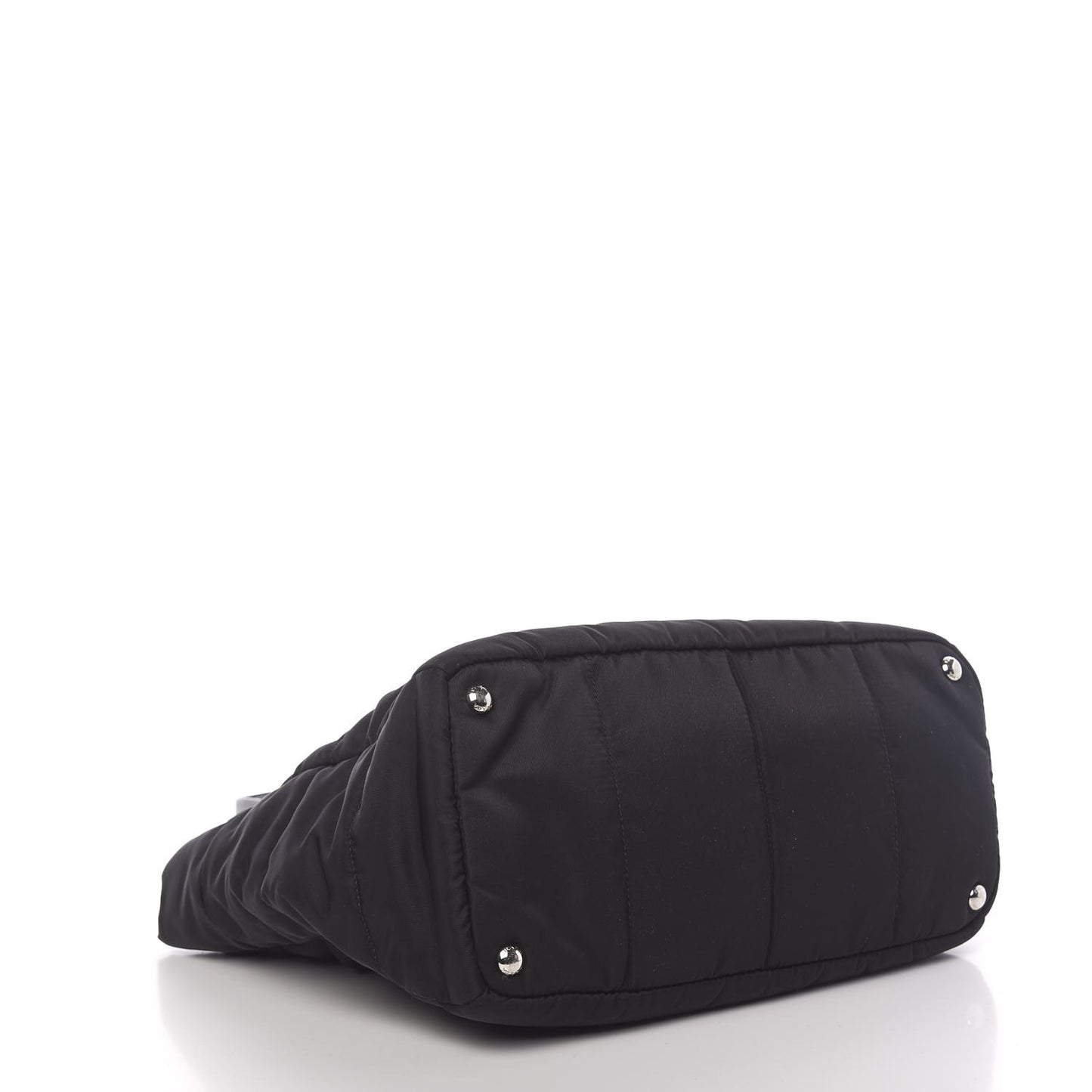 Tessuto Nylon Bomber Tote Black