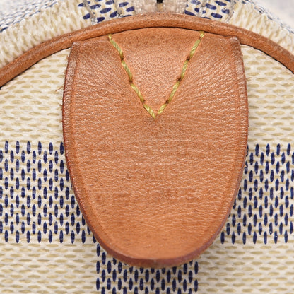 Louis Vuitton Damier Azur Speedy 35 6 of 12