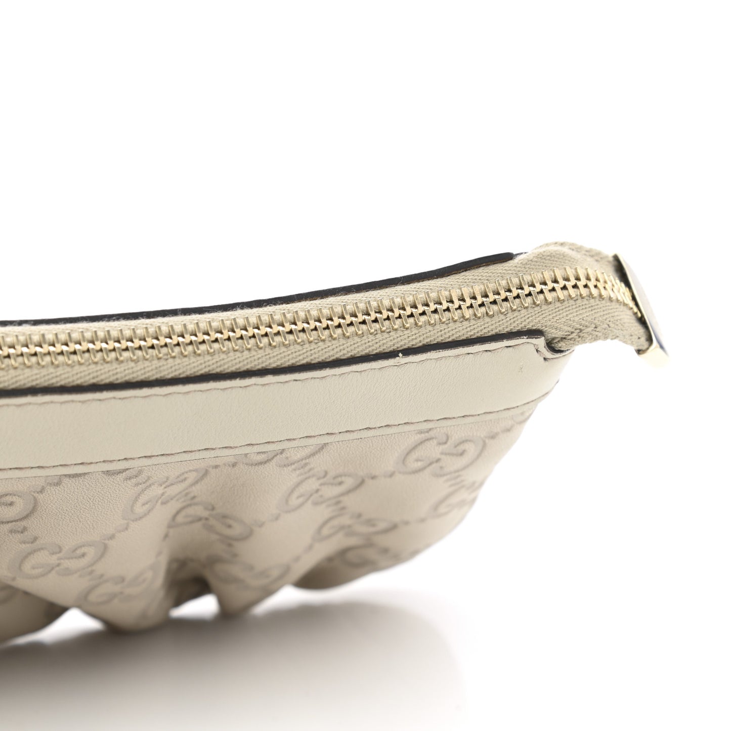 Guccissima New Britt Wristlet Off White