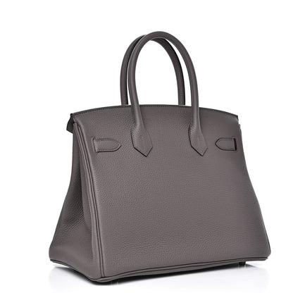 Hermes Togo Birkin 30 Etain 2 of 9