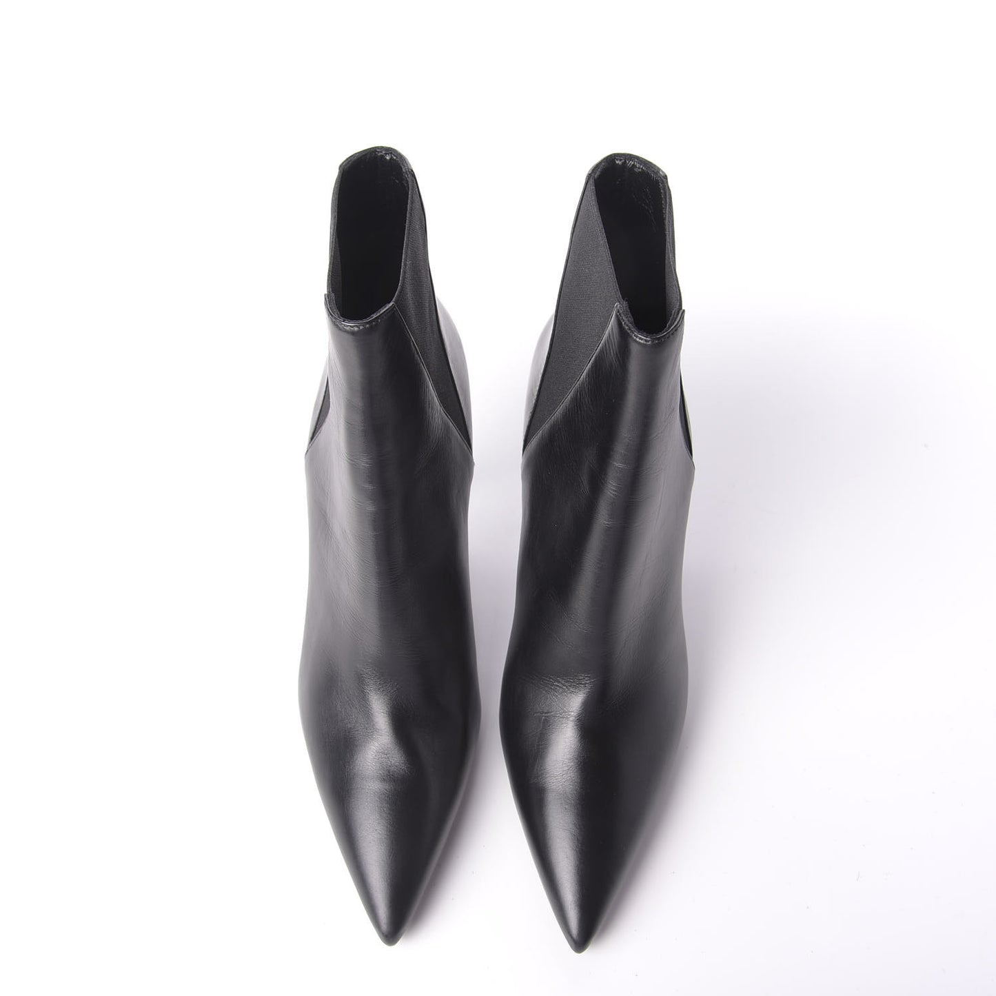 Calfskin Kiki Chelsea Booties 37 Black