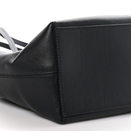 Valentino Garavani X UNDERCOVER Calfskin Print Rockstud Shoulder Tote Black 8 of 9