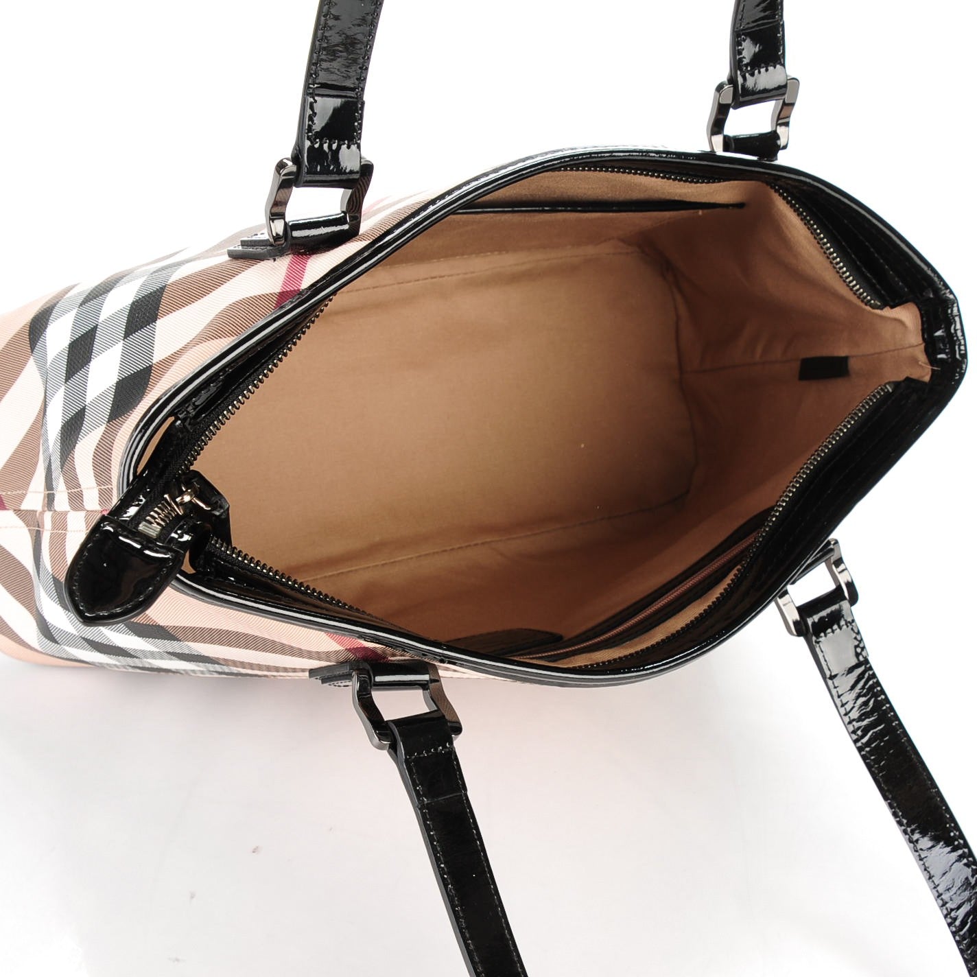 Supernova Check Regent Tote Black