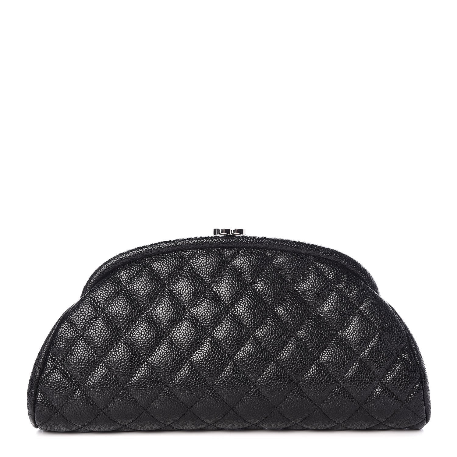 Chanel Caviar Quilted Timeless Clutch Black 1 of 11