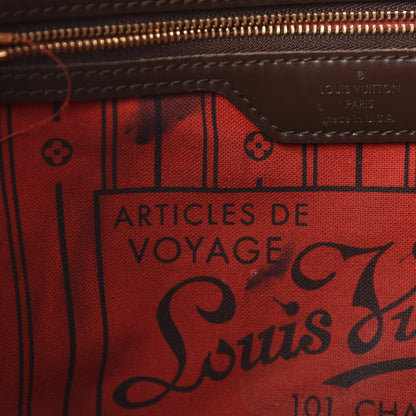 Louis Vuitton Damier Ebene Neverfull MM 9 of 21