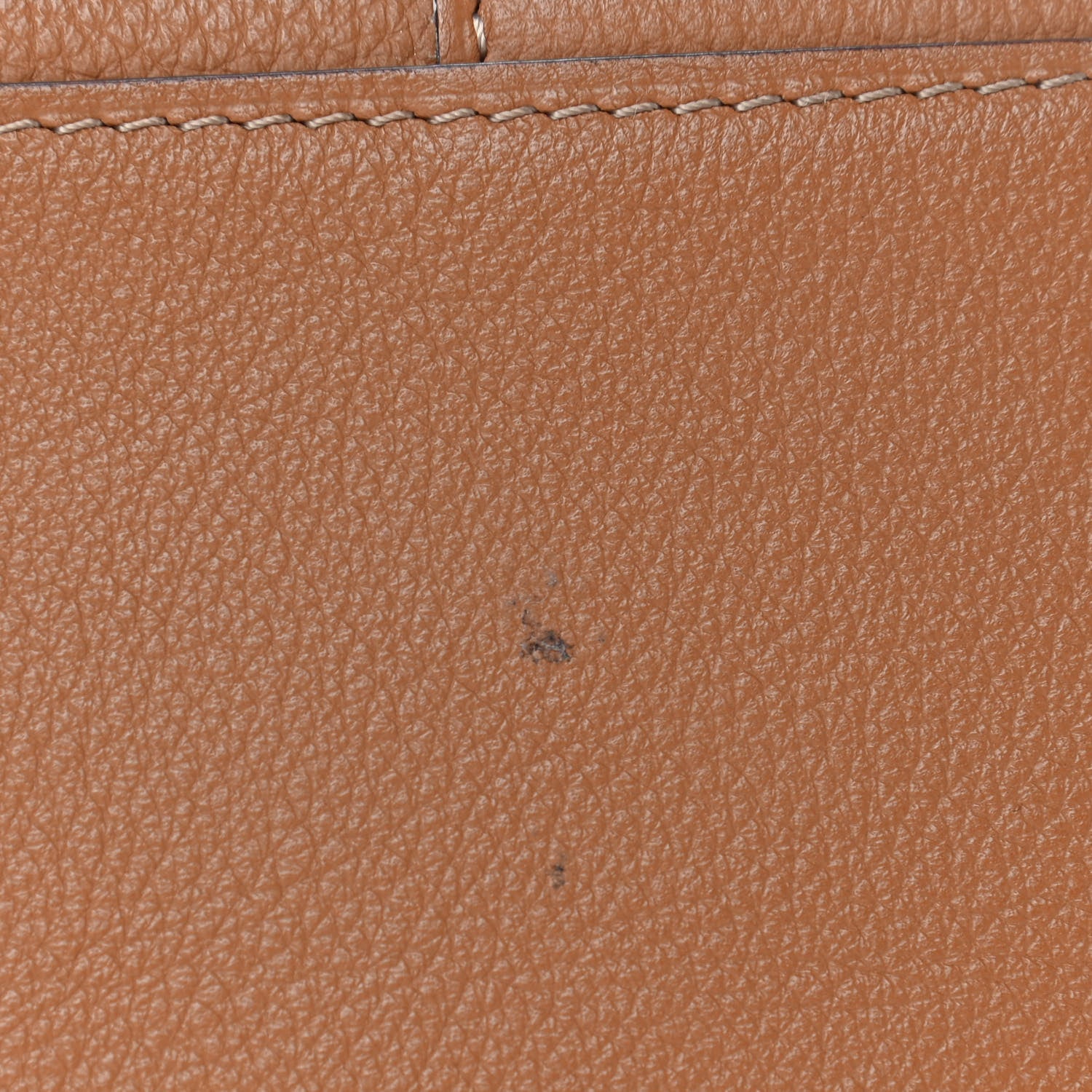 Delvaux Grained Calfskin Mini Brillant Satchel Natural 5 of 5