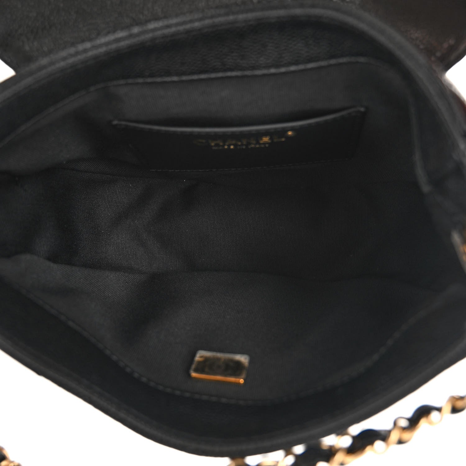 Chanel Caviar Quilted Small Messenger Flap Black 5 of 10