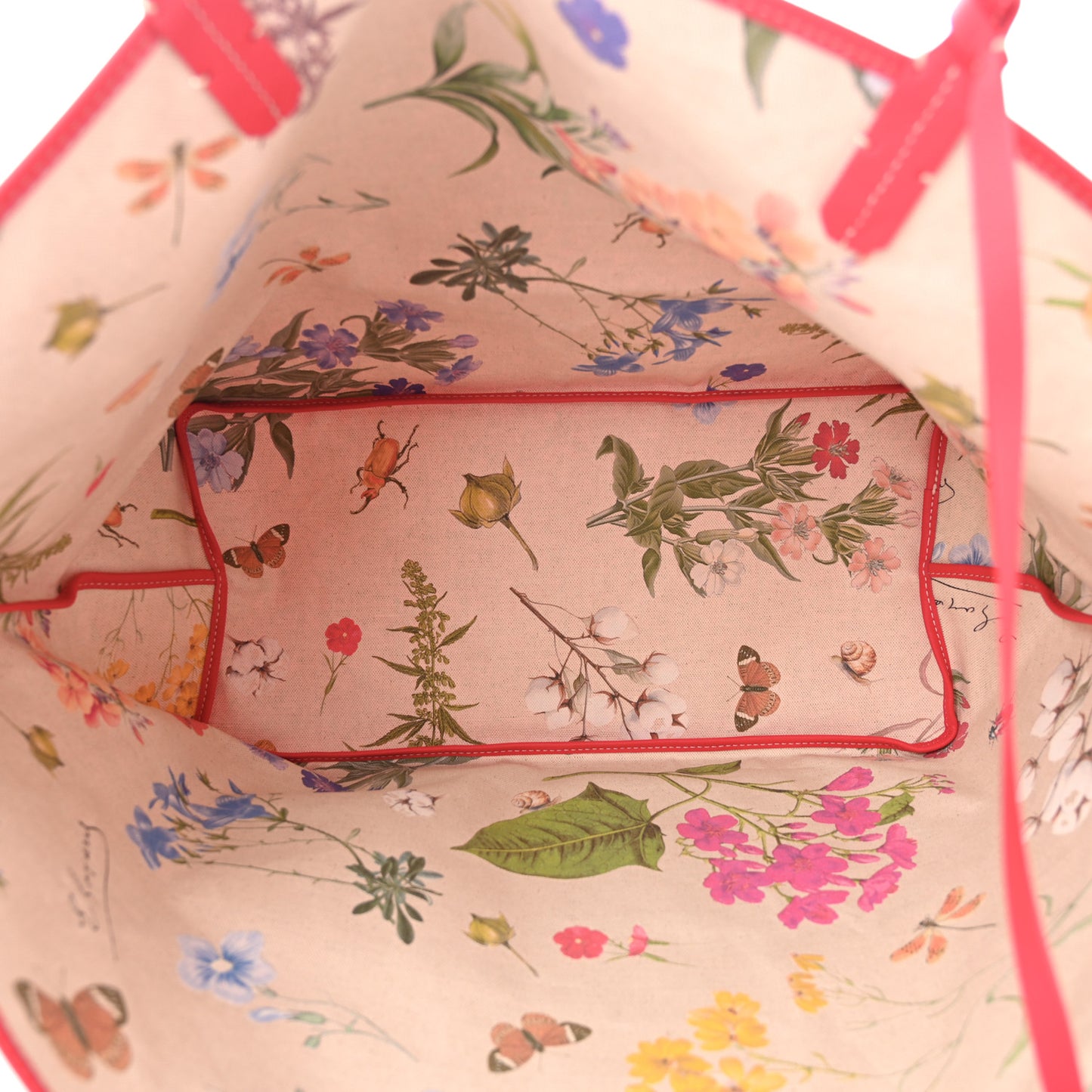 Goyardine Floral Fantasy Saint Louis GM Fuchsia