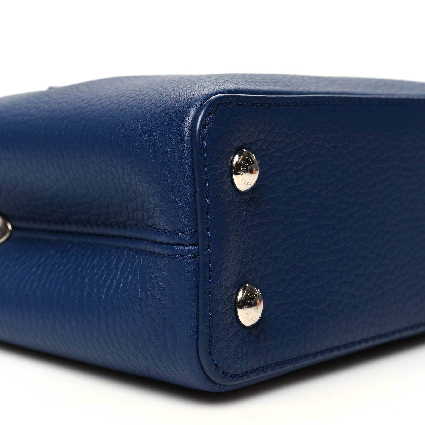 Taurillon Capucines Mini Blue