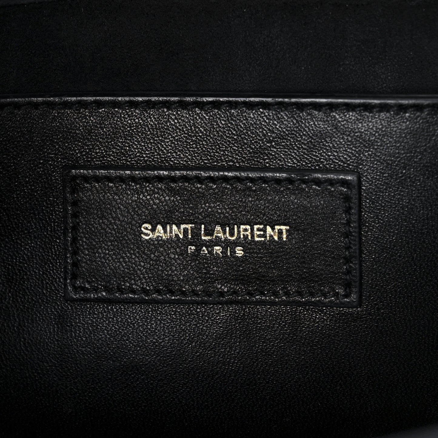 Metallic Calfskin Classic Monogram Cassandre Clutch Silver