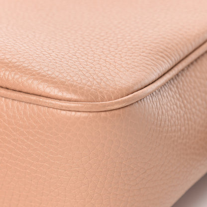 Gucci Pebbled Calfskin Small Soho Disco Bag Rose Beige 10 of 12