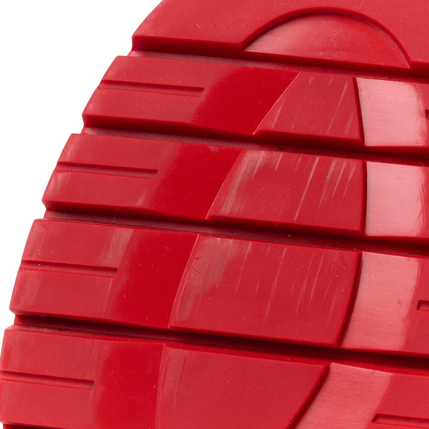 Calfskin The Tire Chelsea Boots 41 Black Bright Red