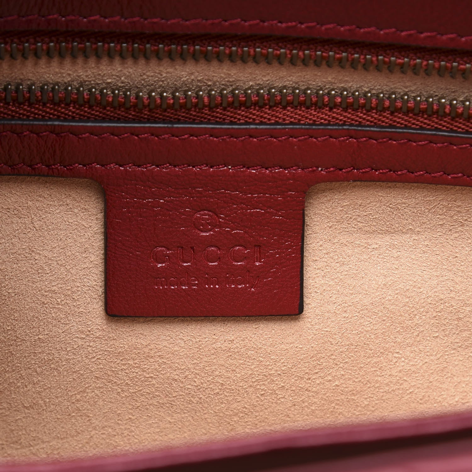 Gucci Azalea Calfskin Matelasse Heart Medium GG Marmont Slim Shoulder Bag Romantic Cerise 5 of 11