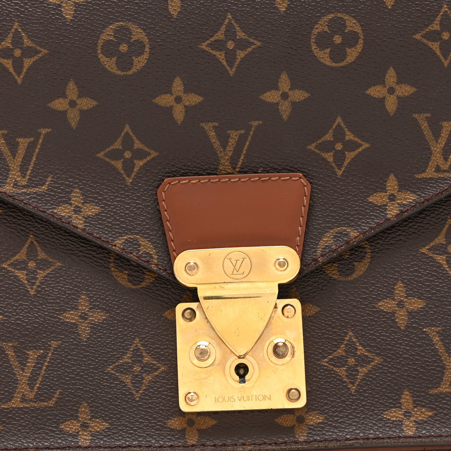 Louis Vuitton Monogram Monceau 28 8 of 10