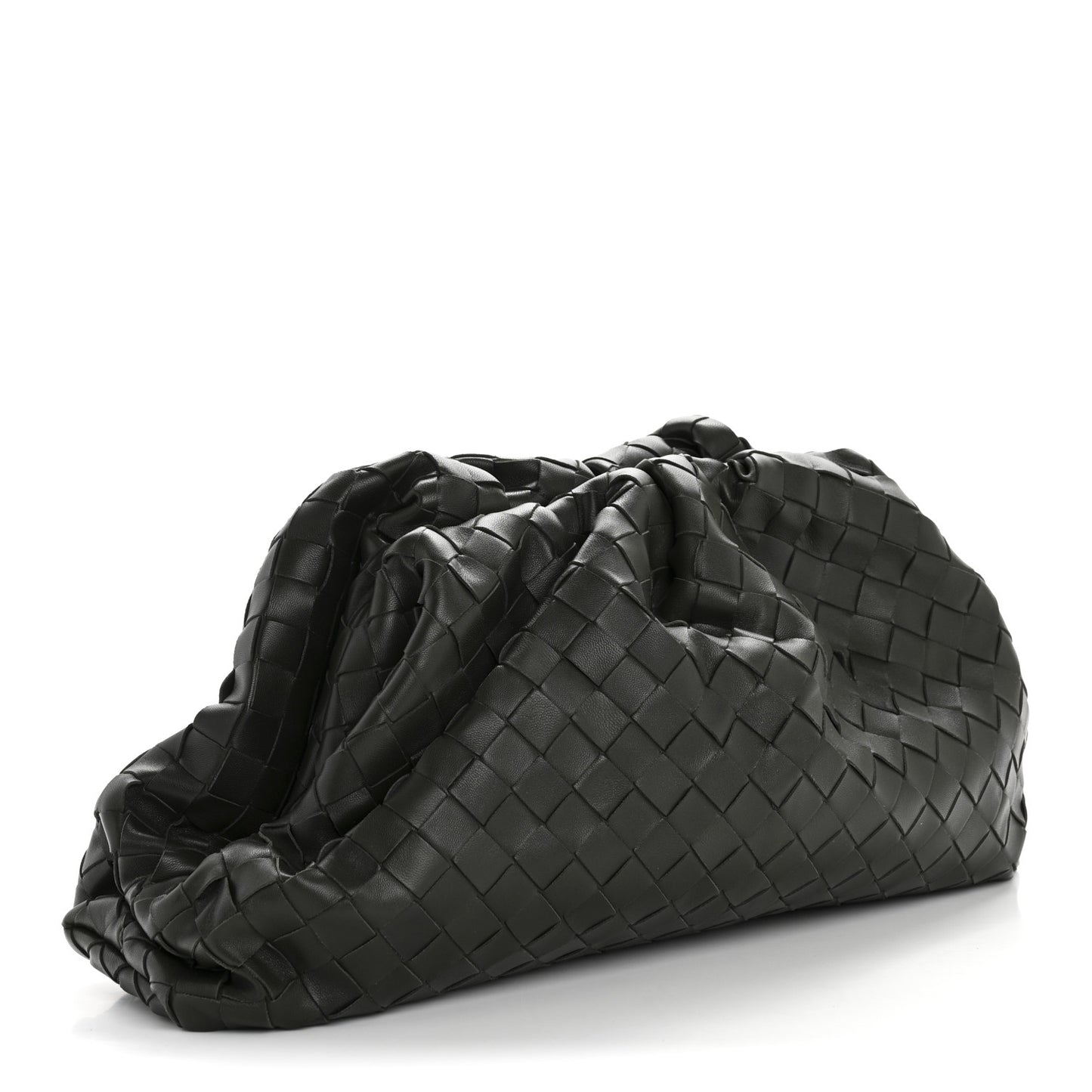 Nappa Maxi Intrecciato The Pouch Oversized Clutch Camping