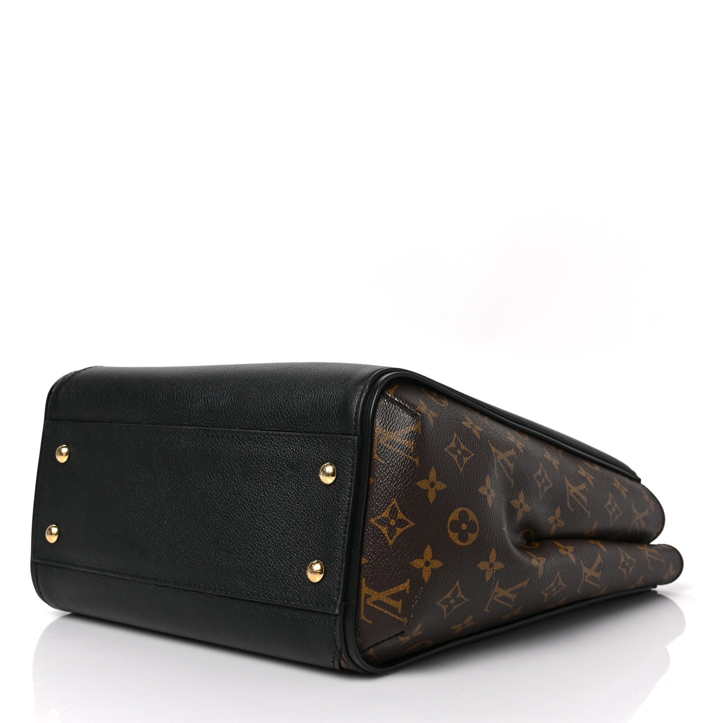 Calfskin Monogram Kimono Tote Black