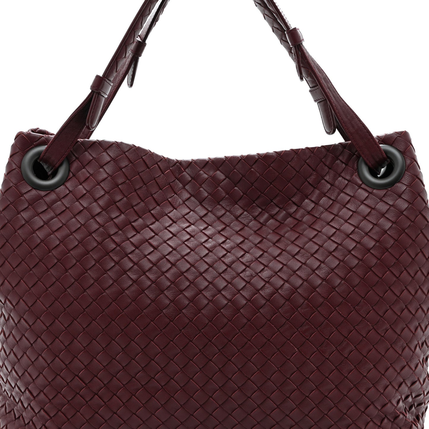 Nappa Intrecciato Bella Tote Brique