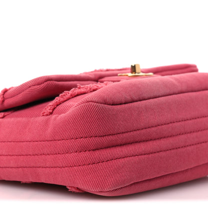 Chanel Denim Coco Flap Pink 9 of 14