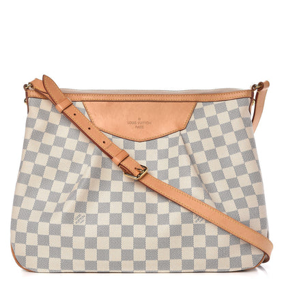 Louis Vuitton Damier Azur Siracusa MM 1 of 11